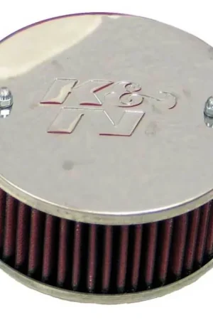 Last Chance K&N Universal Custom Air Filter - Round 1.625in Flange / 1.625in ID / 2.75in Overall Height