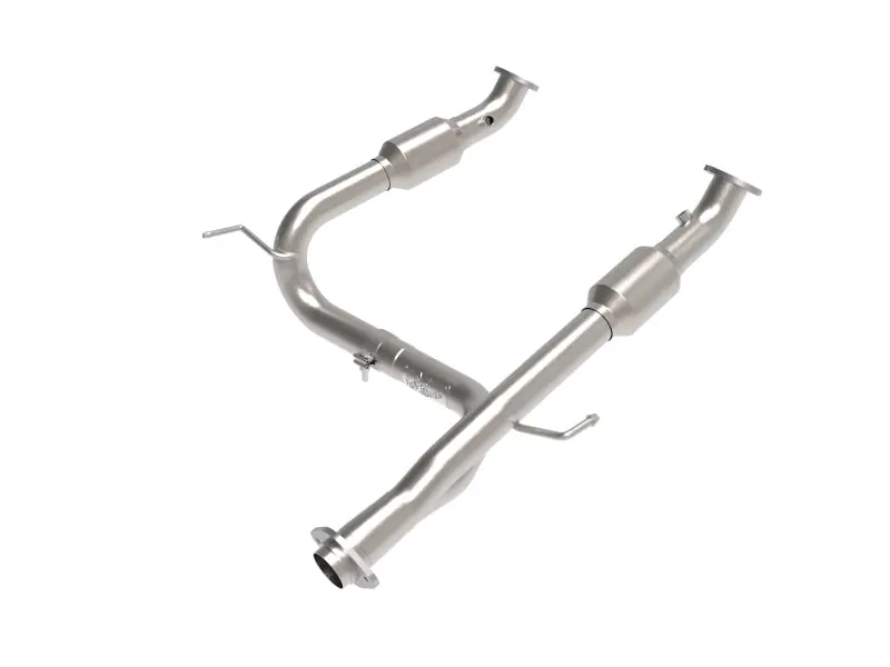 Flash Sale aFe Toyota Tacoma 05-15 V6-4.0L Twisted Steel Y-Pipe w/ Cat