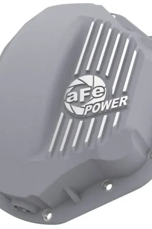 Holiday Sale aFe Rear Differential Cover (Raw; Street Series); Dodge Diesel Trucks 94-02 L6-5.9L (td)