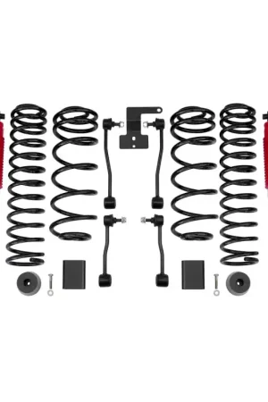 Crafted Rancho 18-20 Jeep Wrangler Fr and R Suspension System - Master Part Number - Two Boxes