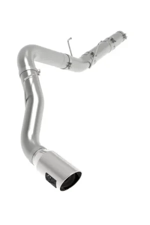 aFe LARGE BORE HD 5in 409-SS DPF-Back Exhaust w/Pol Tip 19-20 Ram Diesel Trucks L6-6.7L (td) Get Yours