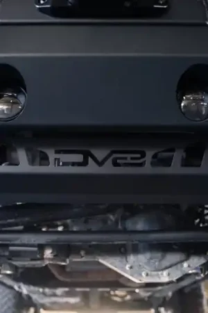 DV8 Offroad 18-23 Jeep Wrangler JL/JT Front Bumper Sway-Bar Disconnect Motor Skid Plate Professional Grade