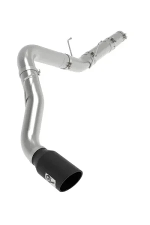 aFe Large-Bore HD 5in 409SS DPF-Back Exhaust System w/Black Tip 19-20 Ram Diesel Trucks L6-6.7L (td) Handmade