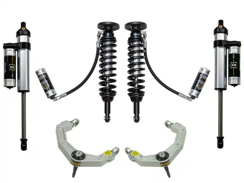 ICON 09-13 Ford F-150 2WD 1.75-2.63in Stage 4 Suspension System w/Billet Uca Crafted