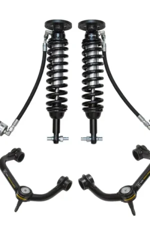 Budget ICON 2014 Ford F-150 4WD 1.75-2.63in Stage 4 Suspension System w/Tubular Uca