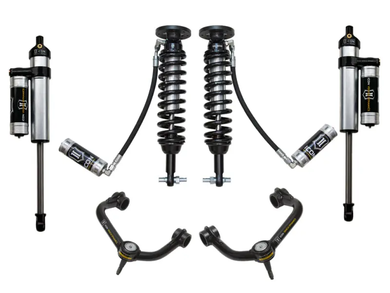 Budget ICON 2014 Ford F-150 4WD 1.75-2.63in Stage 4 Suspension System w/Tubular Uca