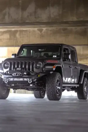 Top Rated DV8 Offroad 07-18 Jeep Wrangler JK / 18-23 Wrangler JL / 20-23 Gladiator JT MTO Series Front Bumper