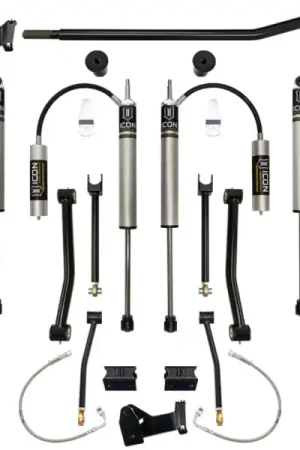 ICON 07-18 Jeep Wrangler JK 4.5in Stage 2 Suspension System New Release