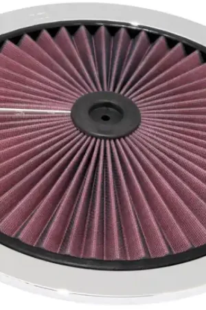 Top Rated K&N X-Stream Top Filter X-Stream 14 inch OD Chrome