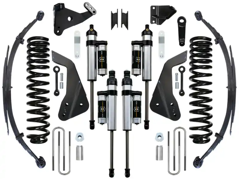 ICON 08-10 Ford F-250/F-350 7in Stage 4 Suspension System Modern