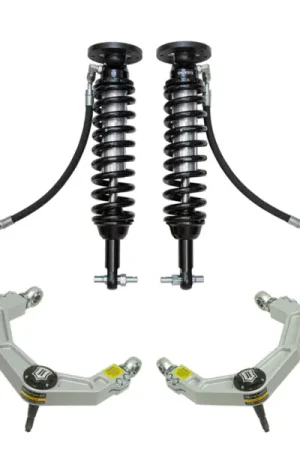 Fresh Stock ICON 2014 Ford F-150 4WD 1.75-2.63in Stage 5 Suspension System w/Billet Uca