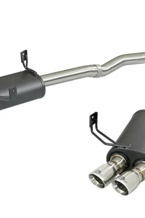 Exclusive Offer aFe MACH Force-Xp 2-1/2in 304 SS Cat-Back Exhaust w/Polished Tips 05-08 BMW Z4 M Coupe (E86) L6 3.2L