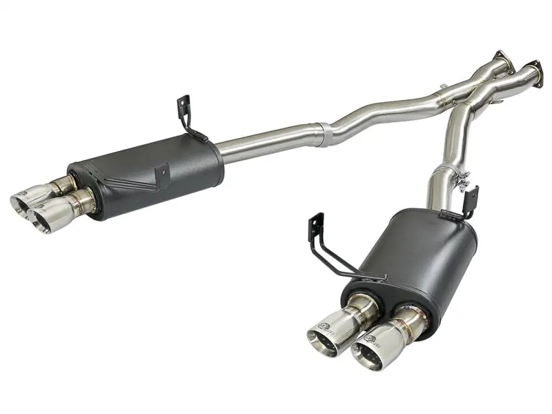 Exclusive Offer aFe MACH Force-Xp 2-1/2in 304 SS Cat-Back Exhaust w/Polished Tips 05-08 BMW Z4 M Coupe (E86) L6 3.2L