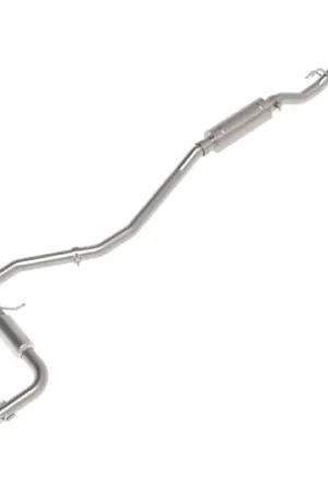Premium aFe POWER Takeda 2.5in 304 SS Cat-Back Exhaust w/ Polished Tips 22-25 Honda Civic L4-2.0L