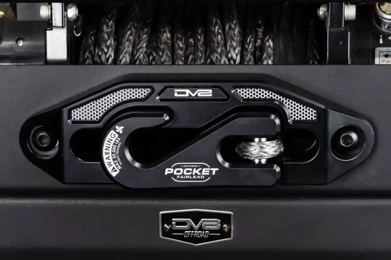 Crafted DV8 Offroad Pocket Fairlead For Synthetic Rope Winches
