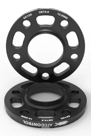 Same Day Shipping aFe CONTROL Billet Aluminum Wheel Spacers 5x120 CB72.6 12.5mm - BMW