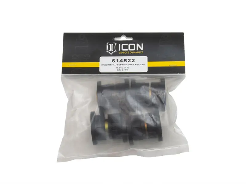 Brand New ICON 78550/78550Dj Bushing & Sleeve Kit