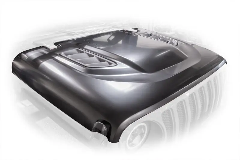 Affordable DV8 Offroad 18+ Jeep JL Rubicon Replica Hood
