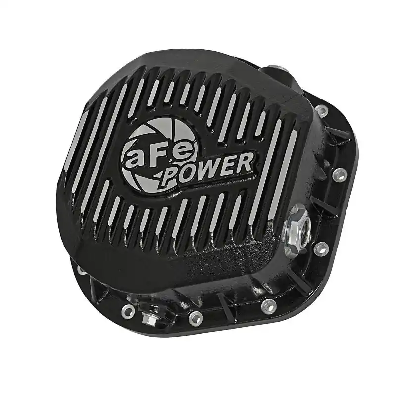 Luxury aFe Power Cover Diff Rear Machined COV Diff R Ford Diesel Trucks 86-11 V8-6.4/6.7L (td) Machined