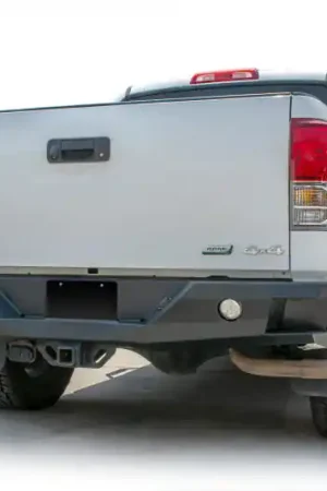 Fresh Stock DV8 Offroad 07-13 Toyota Tundra Rear Bumper Winch Ready - Black Powdercoat