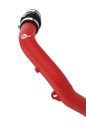 Hot Picks aFe BladeRunner 2-1/2 IN Aluminum Hot Charge Pipe Red 22-23 Subaru WRX H4-2.4L (t)