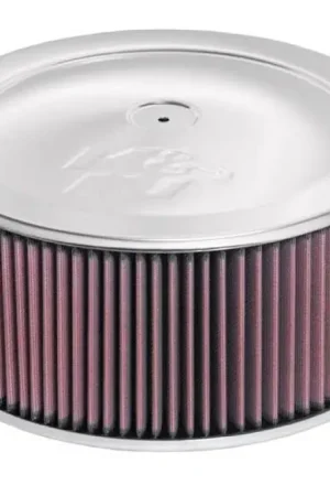 Luxury K&N Custom Round Filter 5-1/8in FLG / 11in Dia / 6-1/4in H