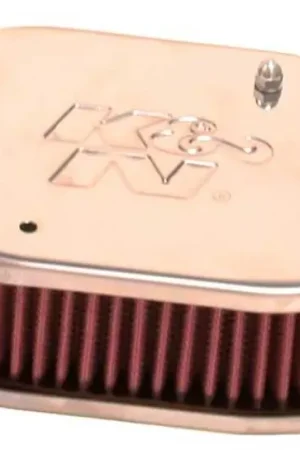 K&N Universal Custom Air Filter - Oval - Red - 51mm Neck Flange Shop Now