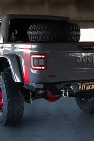 DV8 Offroad 20-23 Jeep Gladiator JT FS-15 Series Rear Bumper Trusted Brand