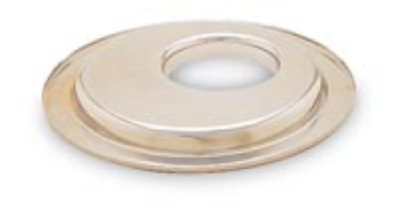 Fast Shipping K&N Metal Base Plate 14in OD 5-1/8in Flange Chrome Finish