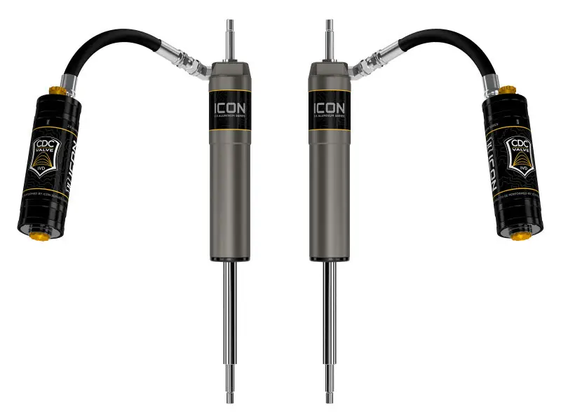 Price Cut ICON 1997+ Nissan Patrol (Y61) Front 2.5 Series Shocks VS RR CDCV - Pair