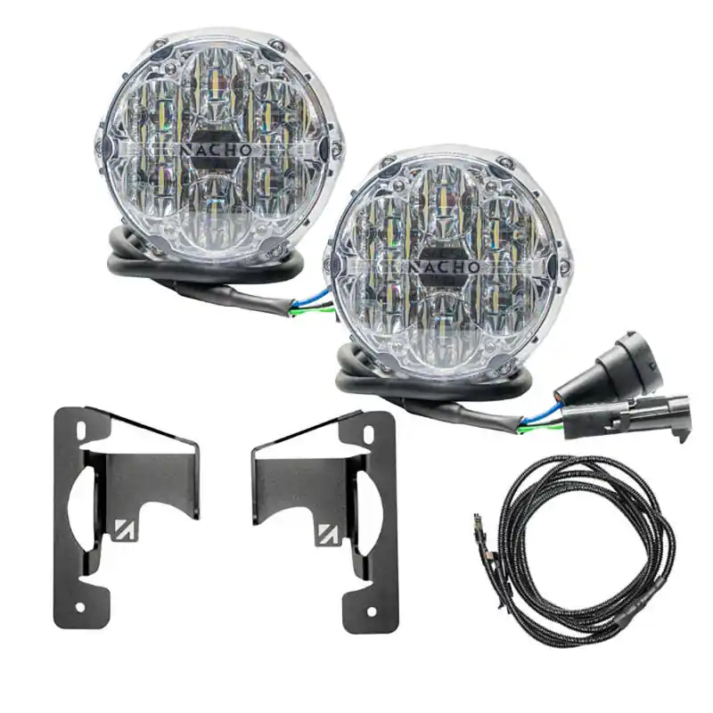 ARB Jeep JL/JT SAE Only Plug N Play Fog Light Kit (Bumper Kit) - White No Minimum Order