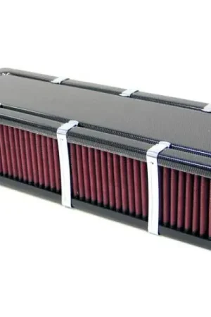 Modern K&N Custom Racing Assembly - Airbox - Universal Blank - Black - 100mm