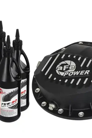 Best Seller aFe Power Cover Diff Front Machined w/ 75W-90 Gear Oil Dodge Diesel Trucks 03-11 L6-5.9/6.7L