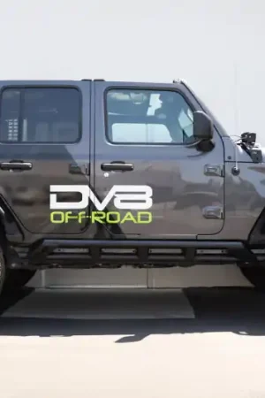 DV8 Offroad 18-23 Jeep Wrangler JL 4 Door FS-15 Series Rock Sliders Best Seller