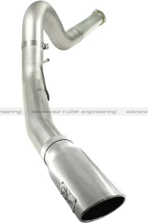 Fresh Stock aFe MACHForce XP 5in DPF-Back Stainless Steel Exh Sys, polished tip,Ford Diesel Trucks 11-14 V8-6.7L