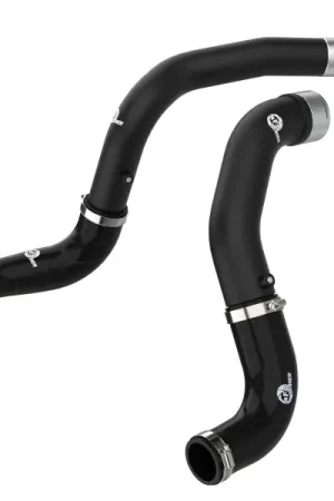 Editor’s Pick aFe BladeRunner Black 3in Intercooler Hot & Cold Side Pipe Kit 20-21 Jeep Wrangler V6-3.0L (td)