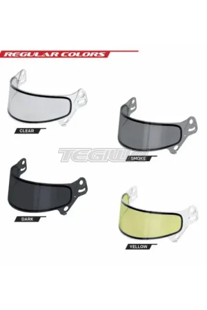 Shop Now Bell Helmets SE07 Clear Visor/Shield 2mm DS/AF Fits KC7-CMR