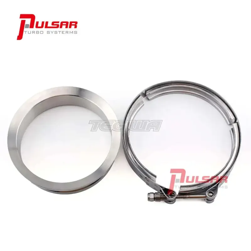 Pulsar 400 T6 Turbo 5in Stainless Steel Flange Clamp Kit Reduced Price