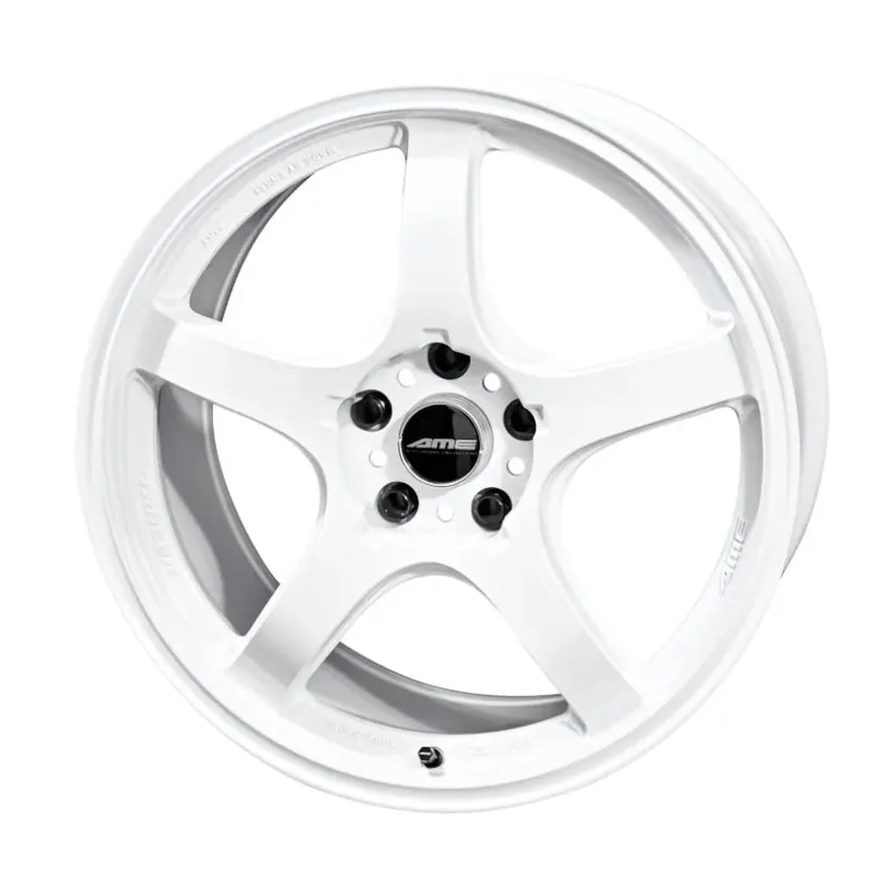 AME TRACER GTV Alloy Wheel 17x9 ET30 5x114 White Hot Picks