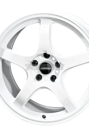 Express Delivery AME TRACER GTV Alloy Wheel 17x7.5 ET48 5x114 White