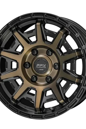 Limited Edition AME PPX D10X Alloy Wheel 15x6.0 ET45 5x100 Bronze