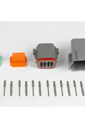 Haltech Plug and Pins Only - Matching Set of Deutsch DT-8 Connectors ( Genuine