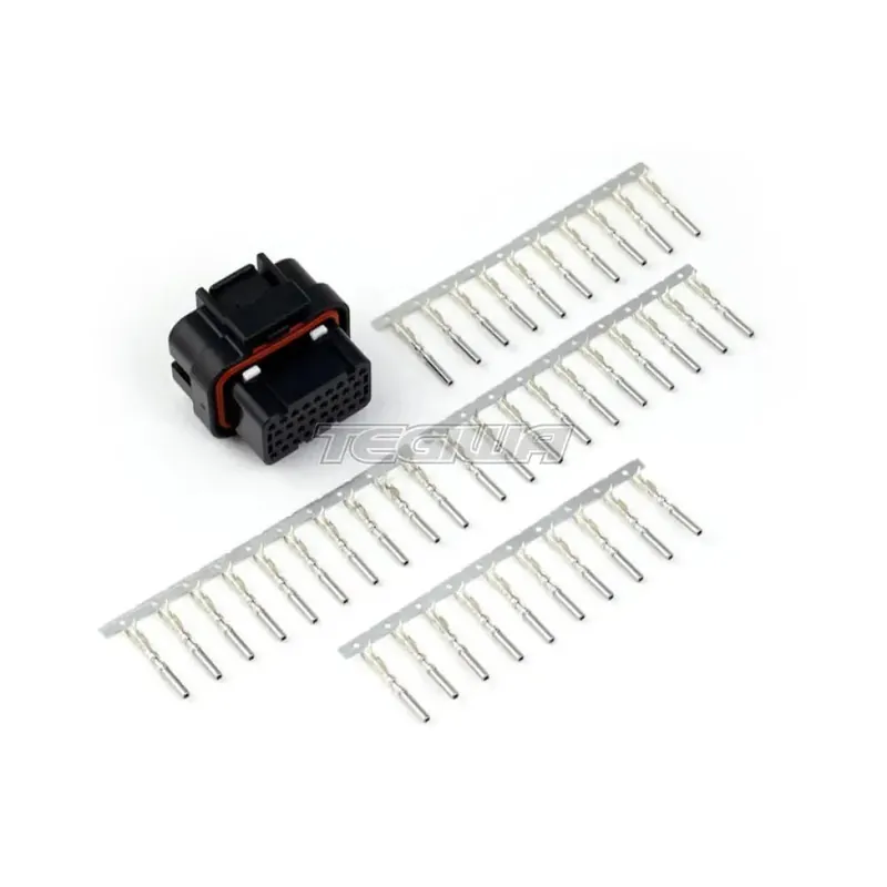 Haltech Plug and Pins Only - AMP 34 Pin 4 Row - Key 2 4 Keyway Superse Flash Sale