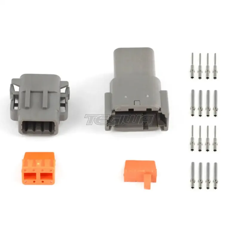Super Sale Haltech Plug and Pins Only - Matching Set of Deutsch DTM-8 Connectors