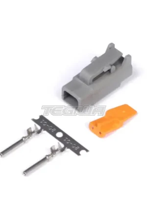 Haltech Plug and Pins Only - Male Deutsch DTM-2 Connector (7.5 Amp) While Supplies Last