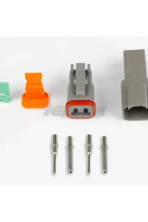 Haltech Plug and Pins Only - Matching Set of Deutsch DT-2 Connectors ( Top Pick