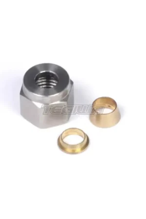 Professional Grade Haltech 1/4in Nut and Brass Ferrule Only