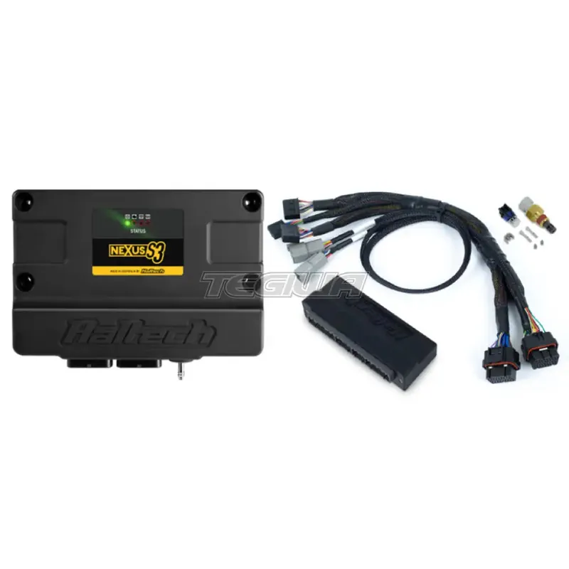 Haltech Nexus S3 ECU + Plug 'n' Play Adapter Harness Kit - Honda OBD-I Best Choice