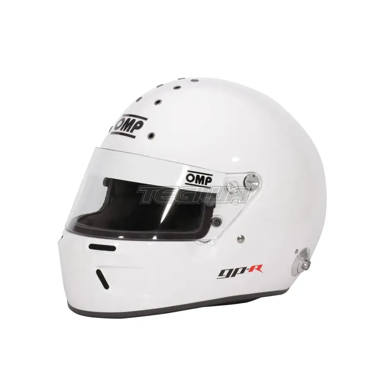OMP GP-R Helmet White Low Price