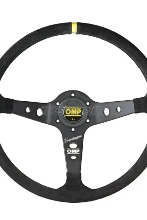 OMP Corsica OV Superleggero Steering Wheel Flat Black 350mm Warranty Included